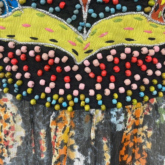 Antik Batik mini dress. Stunning bohemian dress Size Small - Picture 11 of 16